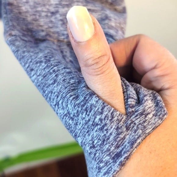 Apana Cowl Neck Drawstring Sweater Purple Size Large - Picture 5 of 11